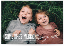 Always Cute Christmas Photo Cards