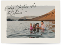Postcard Note Christmas Photo Cards