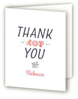 Baptism Wreath Baptism and Christening Thank You Cards