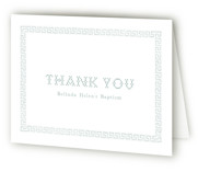 Cross Stitch Baptism and Christening Thank You Cards