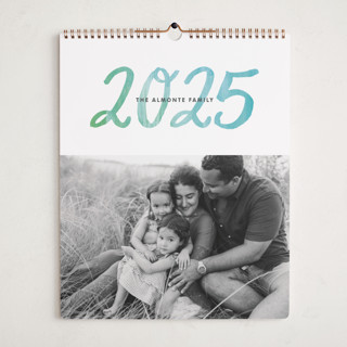 Painted Script Calendars