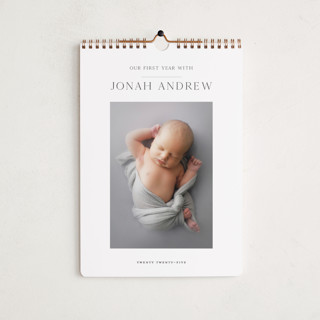 First Year with Baby Calendars