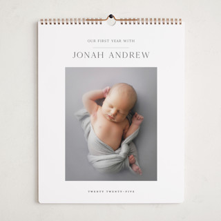 First Year with Baby Calendars