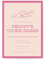 Petite Children's Birthday Party Invitations