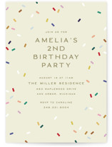Petite Children's Birthday Party Invitations
