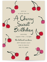 Petite Children's Birthday Party Invitations