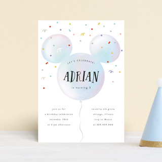 Disney's Mickey Mouse Palloncino Petite Children's Birthday Party Invitations