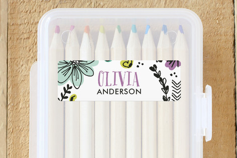 Little Doodles Custom Name Labels