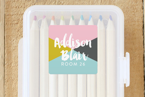 Venice Brush Custom Name Labels