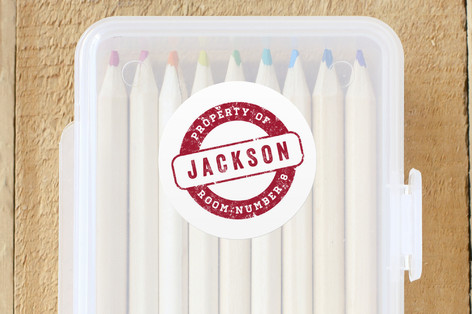 Stamp It Custom Name Labels