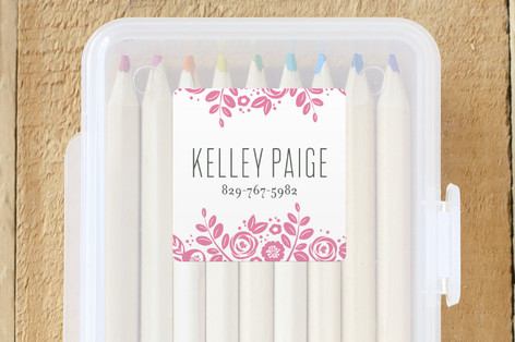 White Shadows Custom Name Labels