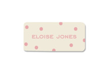 Holiday bow Custom Name Labels