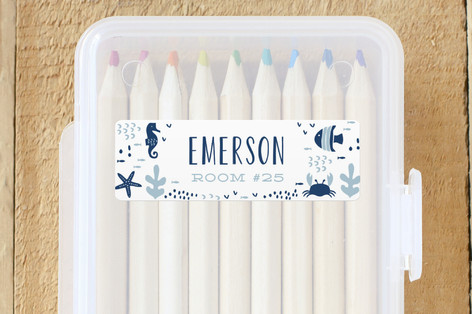 Under The Sea Custom Name Labels