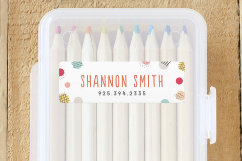 Dotties Custom Name Labels