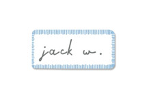 Coastal Custom Name Labels