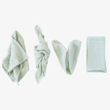 ORGANIC COTTON NAPKINS // SET OF 4 Cloth Napkins