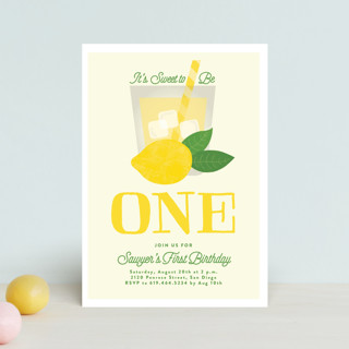 Sweet One Children's Birthday Party Postcards