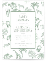 Children's Birthday Party Postcards