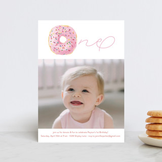 Sprinkle Me One Children's Birthday Party Postcards