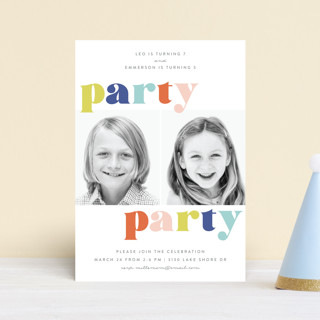 Party Party Children's Birthday Party Postcards