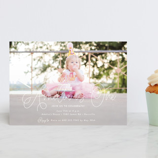 Whimsical Children's Birthday Party Postcards