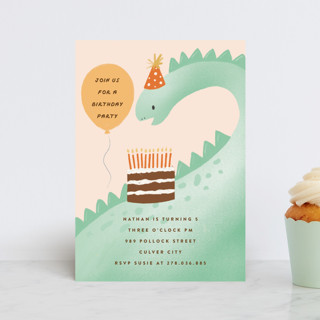 bronto Children's Birthday Party Postcards
