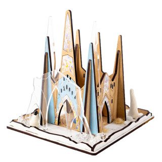 Ice Castle Model Building Kit Arts and Crafts