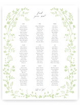 Flower Garden Custom Seating Charts