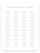 Coastal Charm Custom Seating Charts