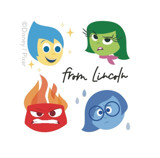 Disney And Pixar's Awesome Inside Out Custom Stickers