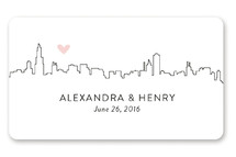 Love In The Big City Custom Stickers