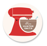 Vintage Kitchen Mixer Custom Stickers