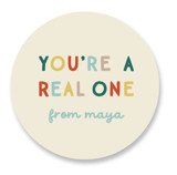 real one Custom Stickers