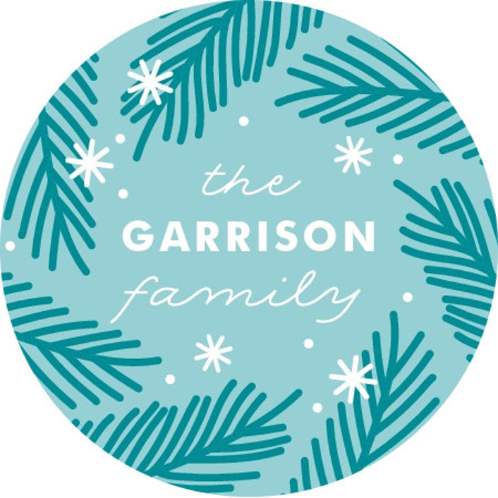 Mint Leaf Custom Stickers by Paper Raven Co. Minted