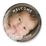 Welcome Baby Custom Stickers