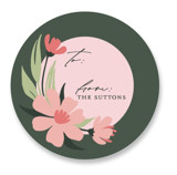 Floral Abundance Custom Stickers