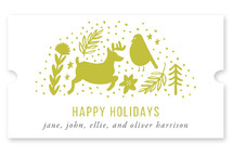 Scandi Holiday Custom Stickers