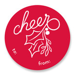 Holiday Cheer Custom Stickers