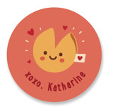 Fortune Cookie Friend Custom Stickers