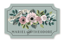 Bouquet Of Florals Custom Stickers