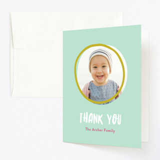 Checkers Children's Birthday Party Thank You Cards