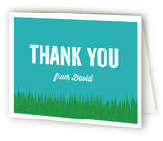 Backyard Bash Children's Birthday Party Thank You Cards
