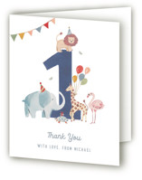 Children's Birthday Party Thank You Cards