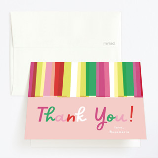 One Children's Birthday Party Thank You Cards
