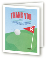 Golf Classic Children's Birthday Party Thank You Cards