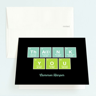 Lab Bash Children's Birthday Party Thank You Cards
