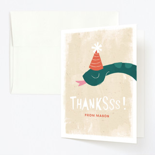 sssomeone's birthday Children's Birthday Party Thank You Cards