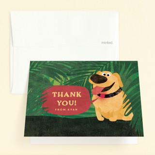 Disney and Pixar's Up Wilderness Adventure Children's Birthday Party Thank You Cards