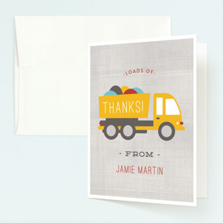 Dig It Children's Birthday Party Thank You Cards