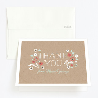 She's One Children's Birthday Party Thank You Cards